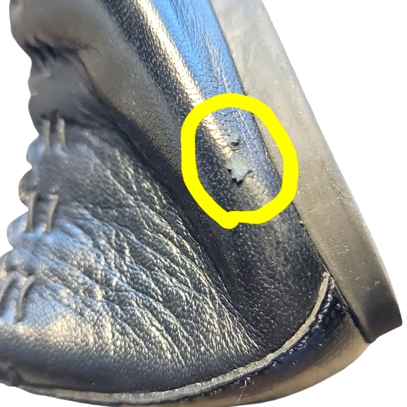 Tory Burch Leather Ballet Flats Black Silver Hardware Women's 7.5 - Picture 8 of 8